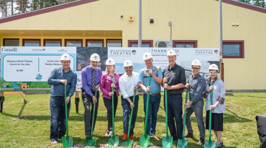 Breaking ground on new Centre for the Arts in Guysborough