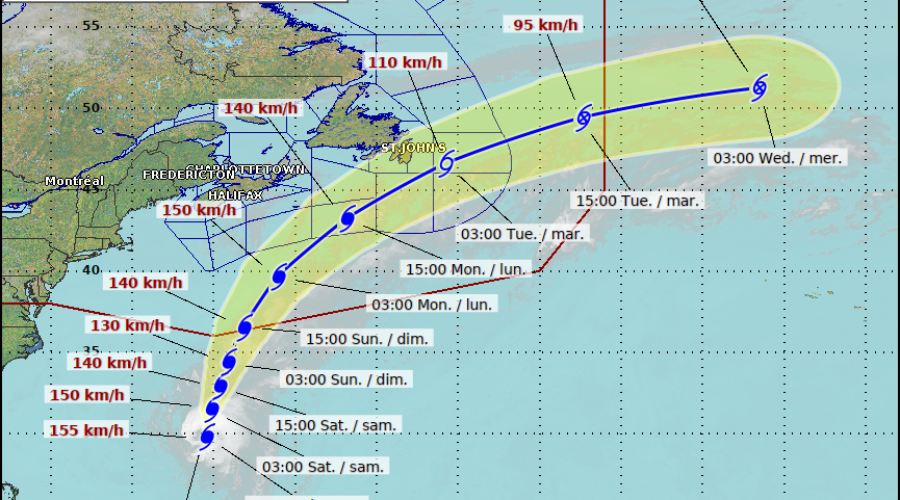Ernesto expected to have limited impact for Atlantic provinces