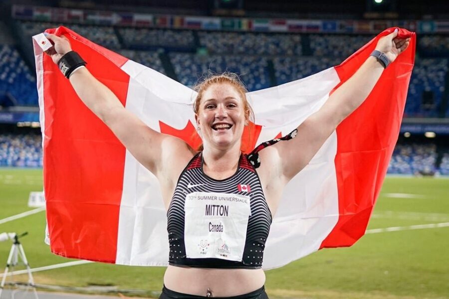 Sarah Mitton wins Diamond League title