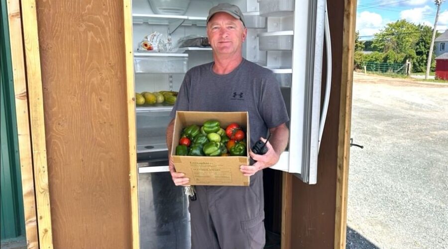 Maintenance crew builds vegetable garden at St. Martha’s hospital