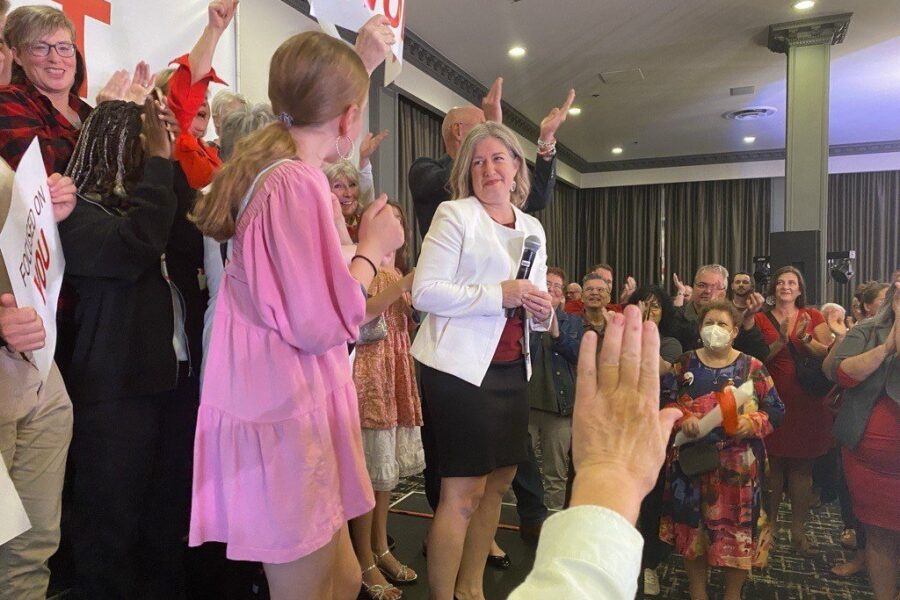 Susan Holt leads Liberals to majority win in New Brunswick election