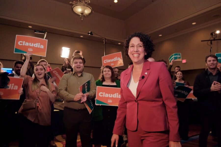 NDP says they still have legislative power despite large conservative majority