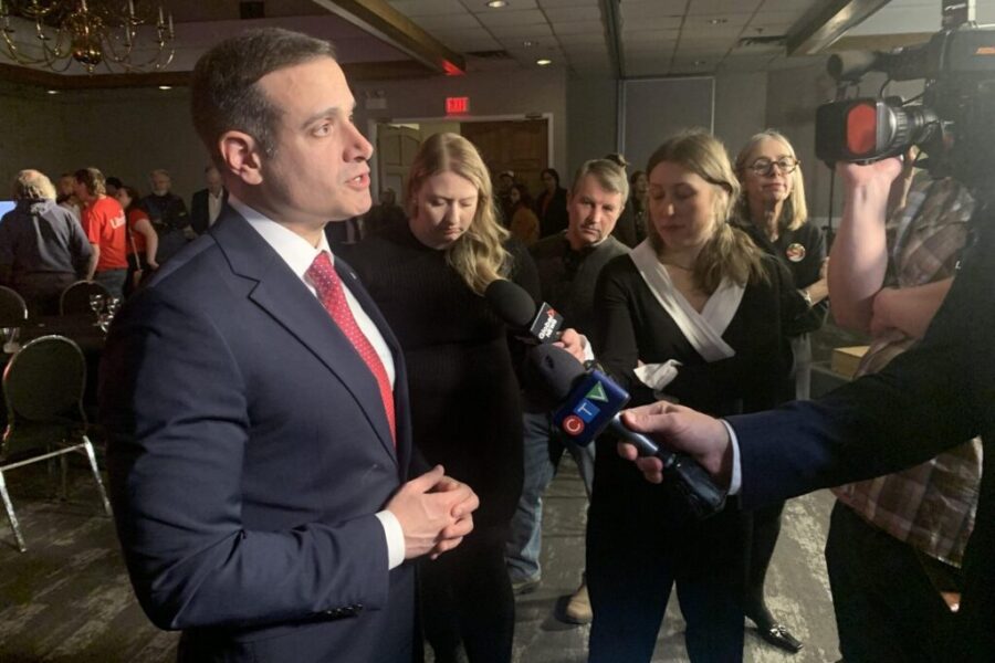Liberal leader Zach Churchill loses seat by 14 votes