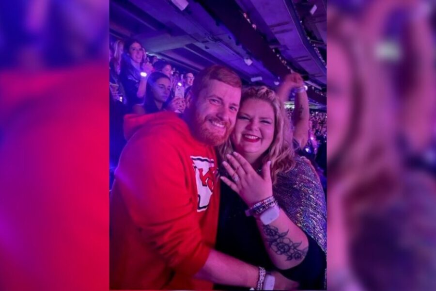 N.S. couple says memories ‘a blur’ after Taylor Swift concert proposal in Toronto