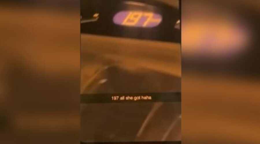 Driver hit with multiple charges after images of speeding shared online