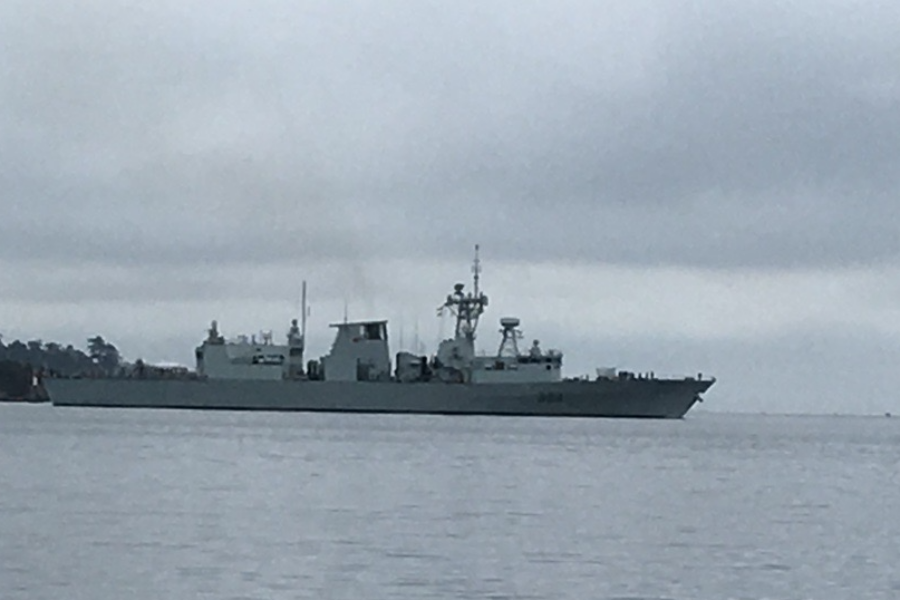 Navy sailor dies in Bedford Basin