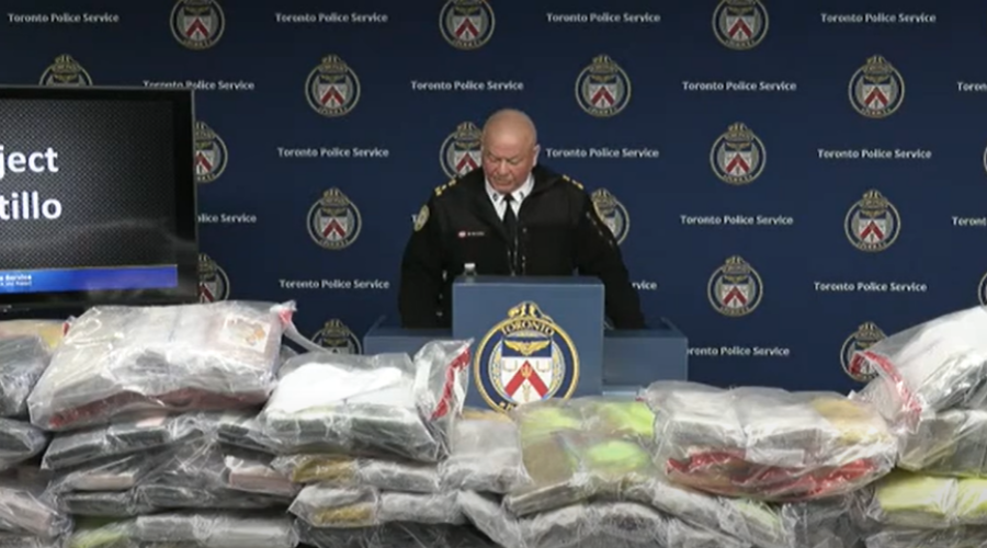 Toronto Police make $83 million cocaine seizure