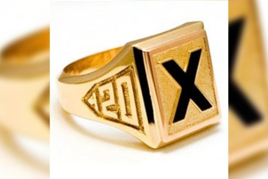 X-Ring reunited with owner after 7 years when found in thrift store