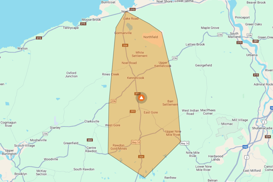 Power out in Gore area