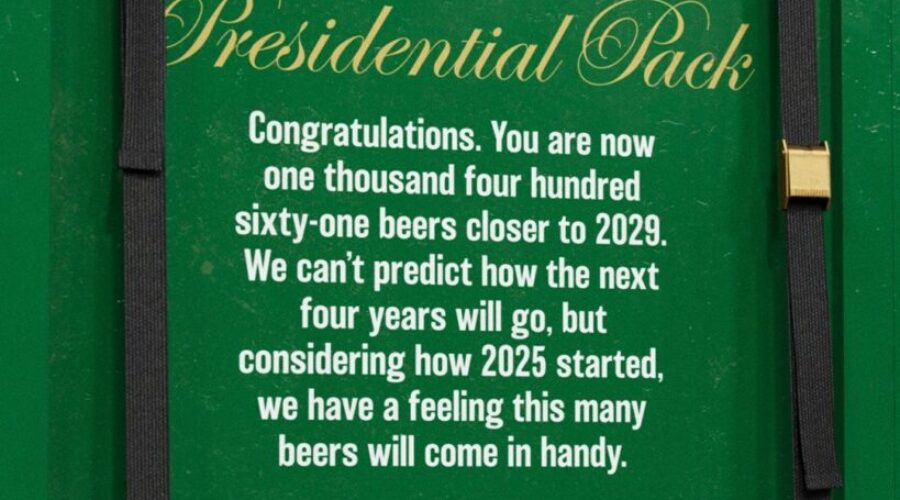 Brewery introduces presidential pack for Canadians