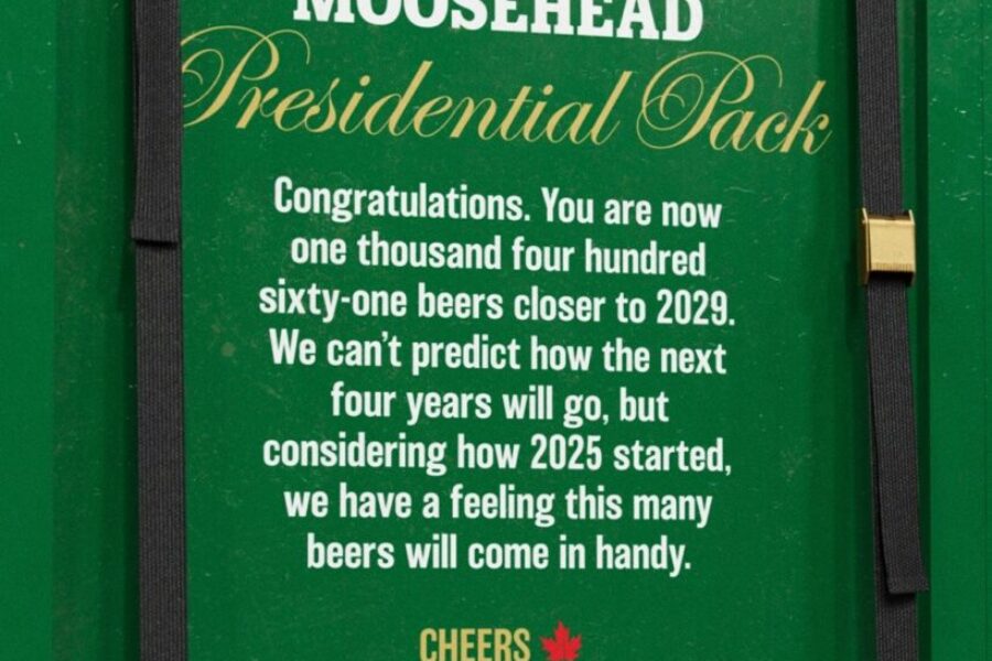 Brewery introduces presidential pack for Canadians