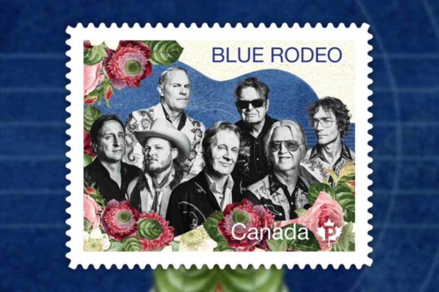 Canada Post unveils stamp honouring Blue Rodeo