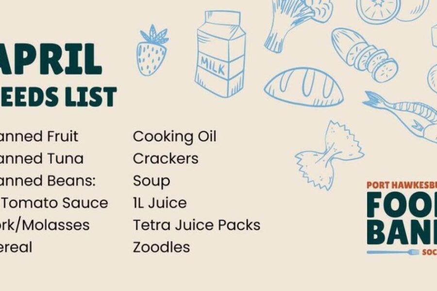 Can you help the Port Hawkesbury Food Bank?