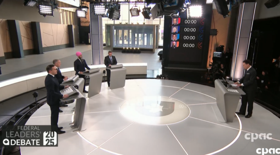 Federal leaders debate again on eve of advance polls