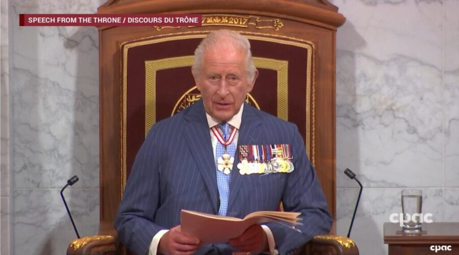 King Charles delivers throne speech to open Parliament