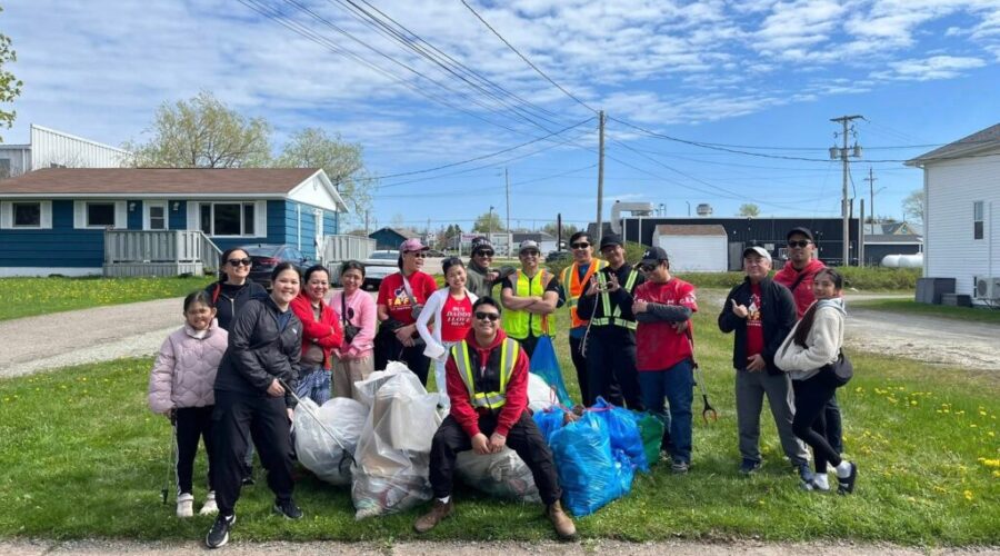 Strait Area Filipino Society organized a litter cleanup