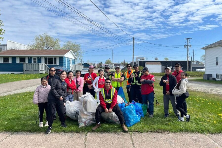 Strait Area Filipino Society organized a litter cleanup