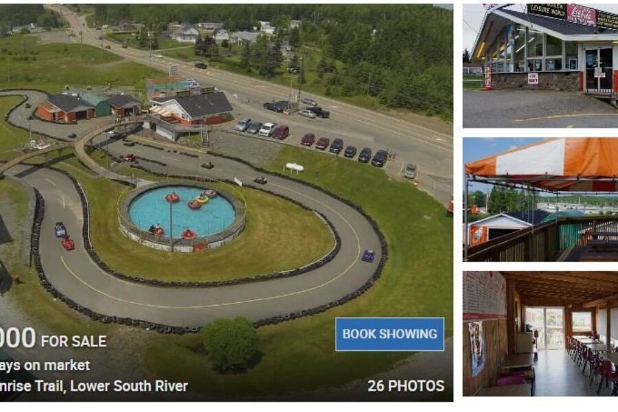 Snow Queen Leisure World in Antigonish closed and for sale