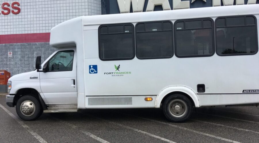 Charges laid after senior left in transit van