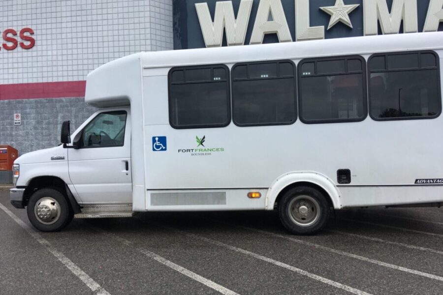 Charges laid after senior left in transit van