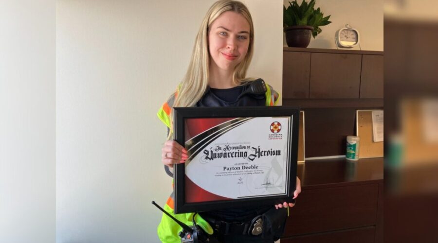 Halifax bridge officer awarded for saving life on Macdonald