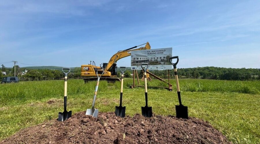 Ground-breaking ceremony for new Antigonish long-term care home