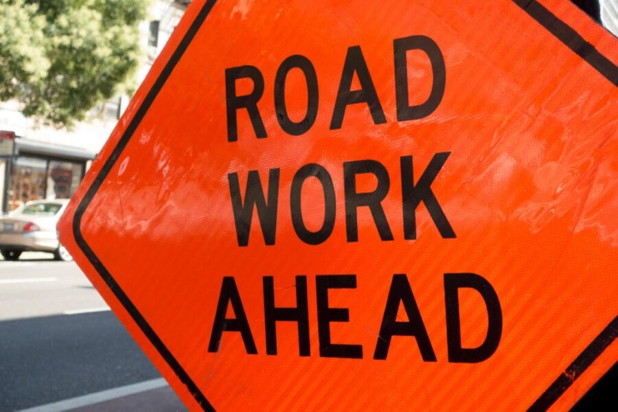 Repaving for busy HWY 102