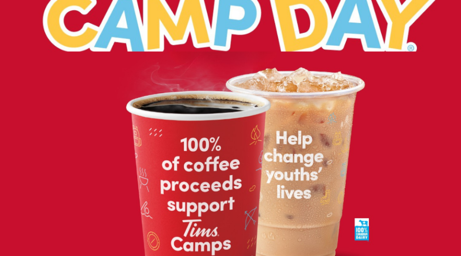 Today is Tim Hortons Camp Day!