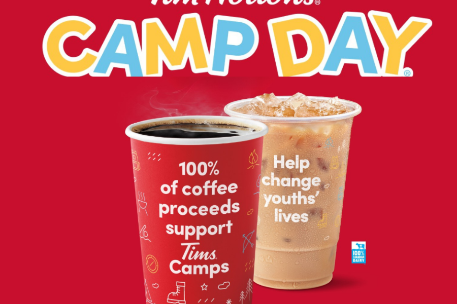 Today is Tim Hortons Camp Day!
