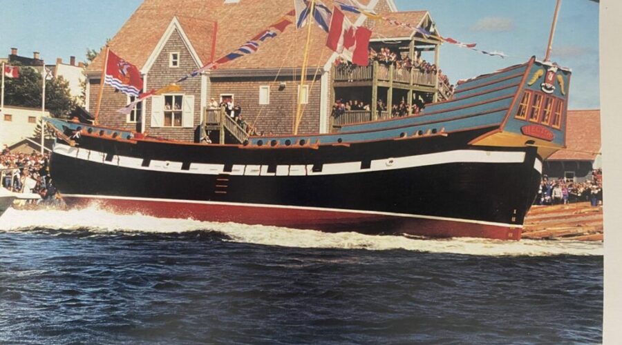 Just days to go until Ship Hector’s launch into Pictou harbour