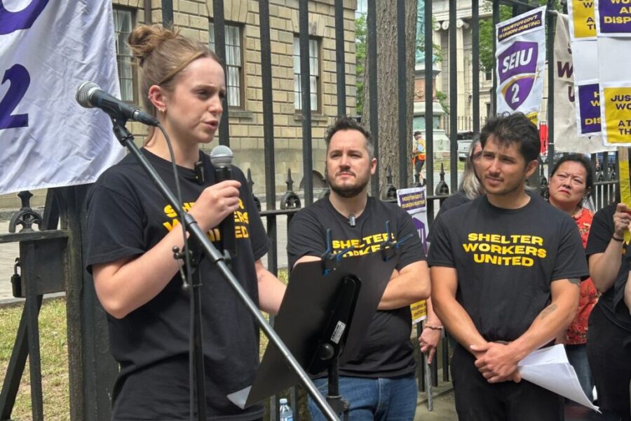 Shelter workers say they should not be blamed for mismanagement, ask for jobs back