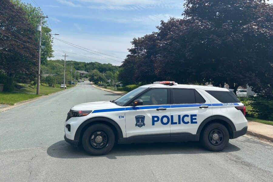 Reporter interrupted live as bomb squad detonates grenade in Halifax area