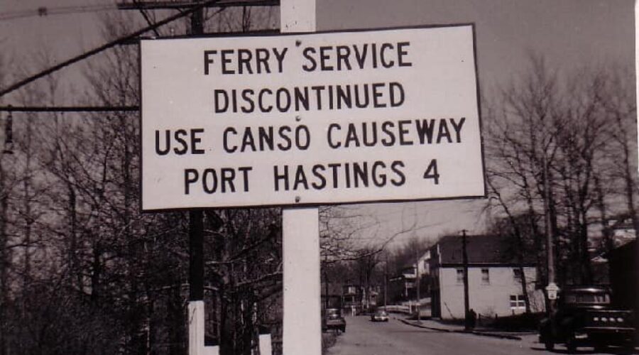 Today is the 70th Anniversary of the Canso Causeway