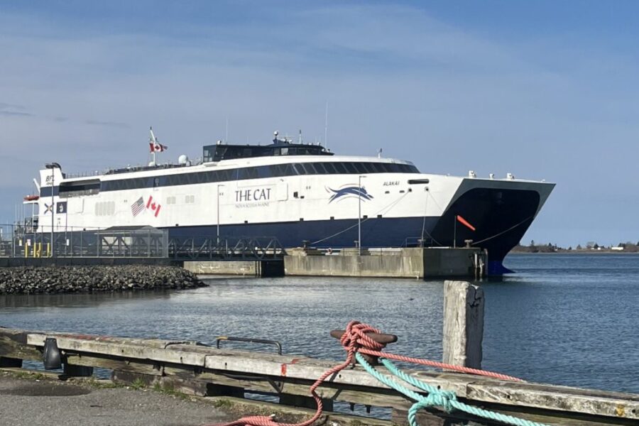 Passenger numbers up on ‘CAT’ ferry over last month
