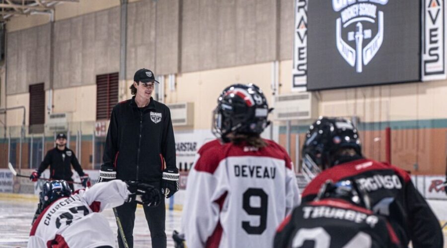 Ryan Graves holds hockey camp in hometown of Yarmouth