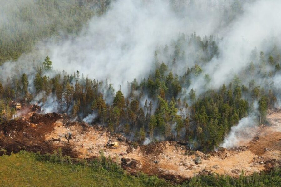 Annapolis Co. wildfire grew again, remains out of control as conditions dry up