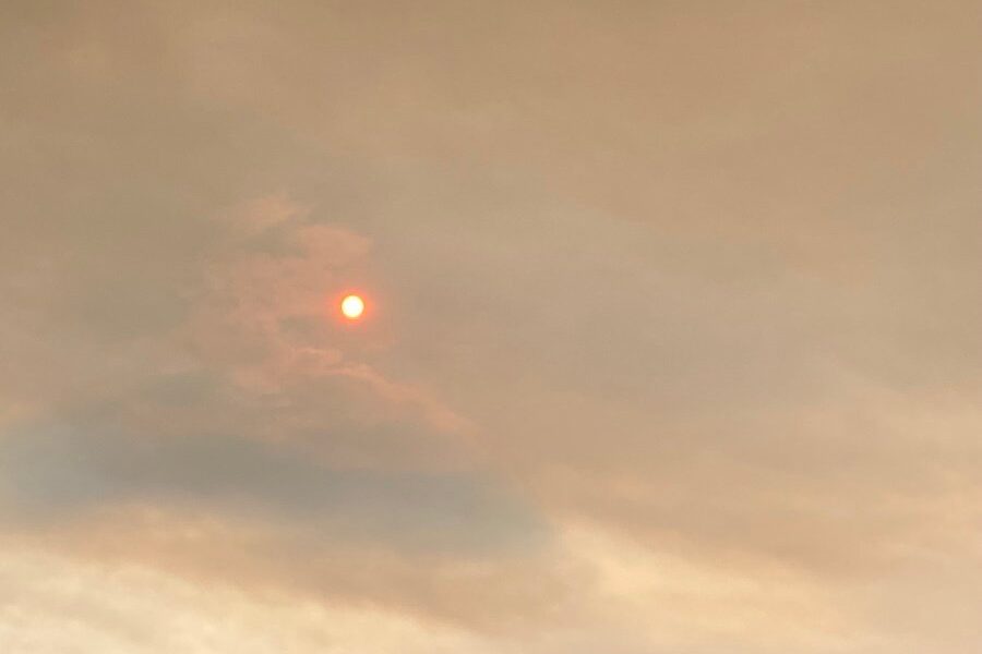 Wildfire smoke from elsewhere reaches Quad Counties