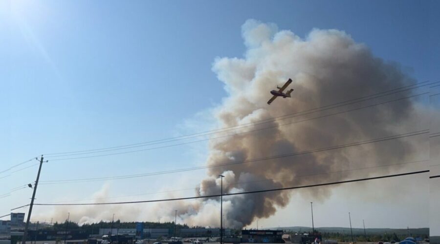 UPDATE 8:30 p.m: Wildfire near Bayers Lake 25-30 hectares, says DNR