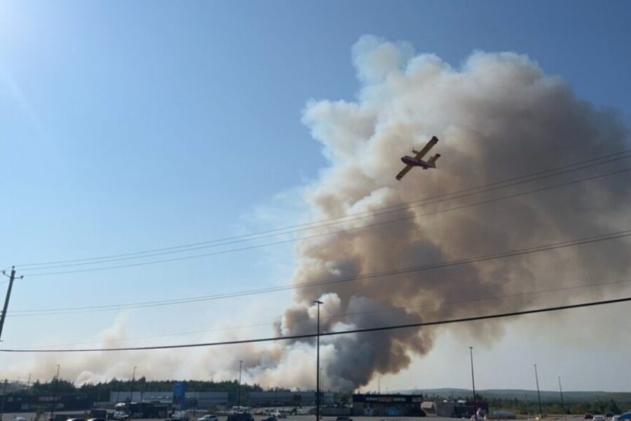UPDATE 8:30 p.m: Wildfire near Bayers Lake 25-30 hectares, says DNR