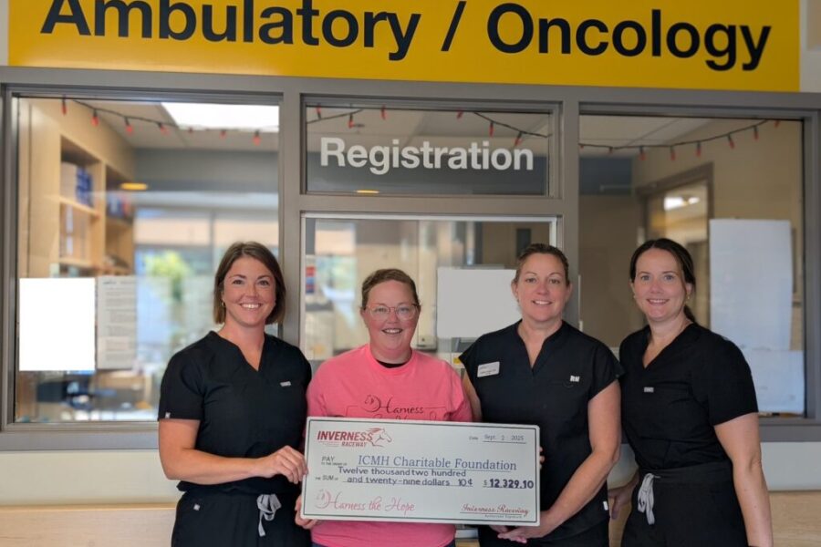Inverness hospital receives 12K for charity foundation