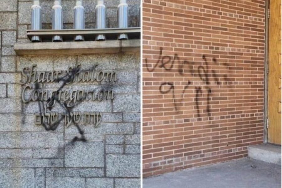 Graffiti targeting Halifax synagogues condemned by community and mayor
