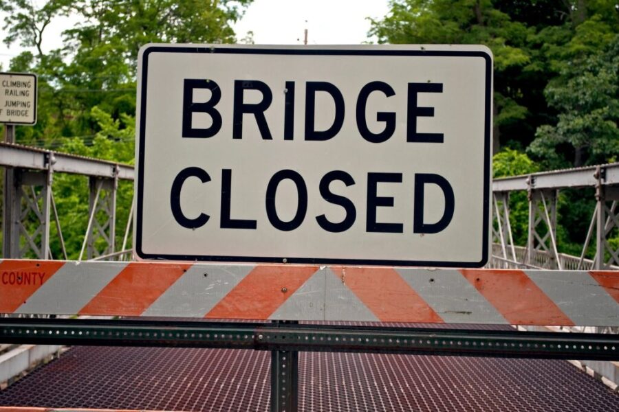 Bridges to close due to safety concerns, repairs to be done