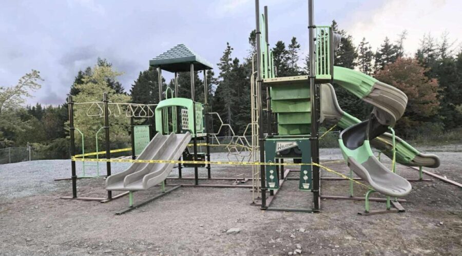 Construction has begun on the TEC playground!