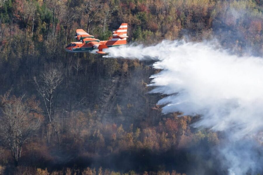 Lake George wildfire now being held, evacuees can return home Thursday