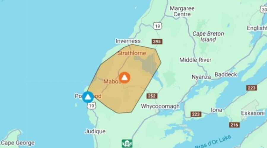 Power restored to 1,300 customers after crash in Inverness County