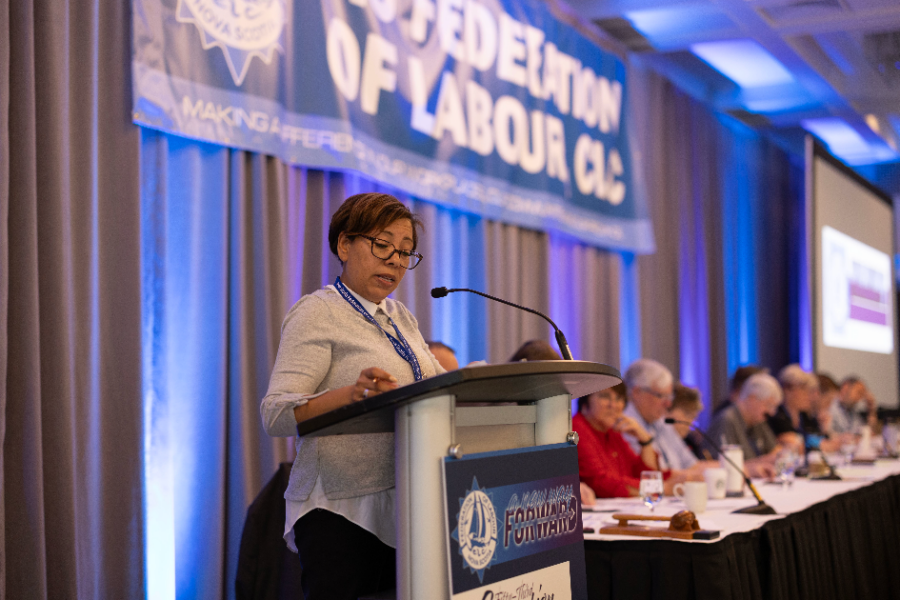 NS Federation of Labour elects first female president and treasurer