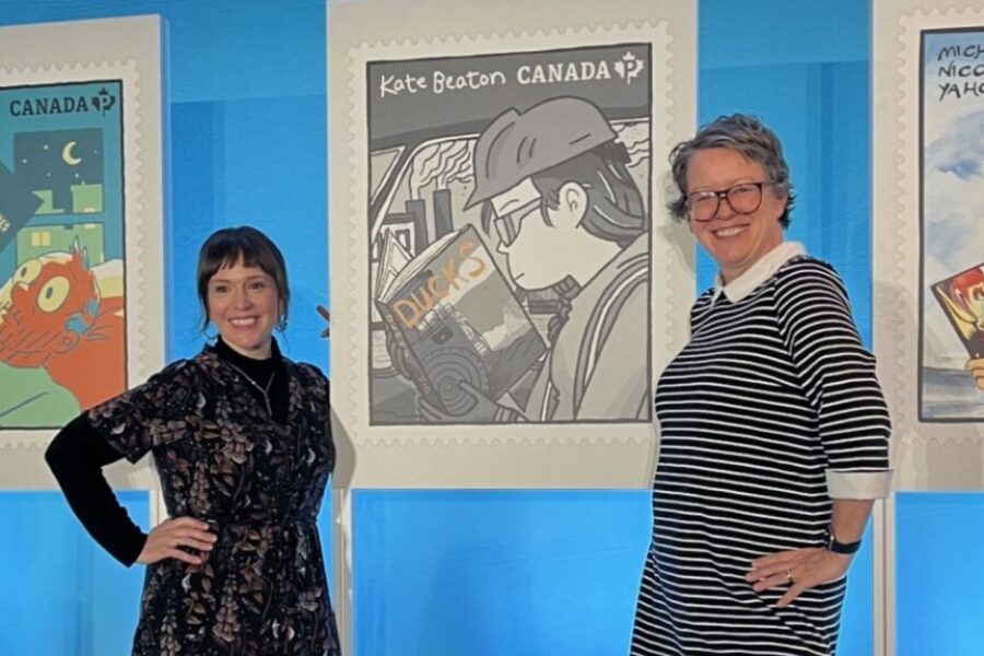 New postal stamp showcases Nova Scotian graphic novelist