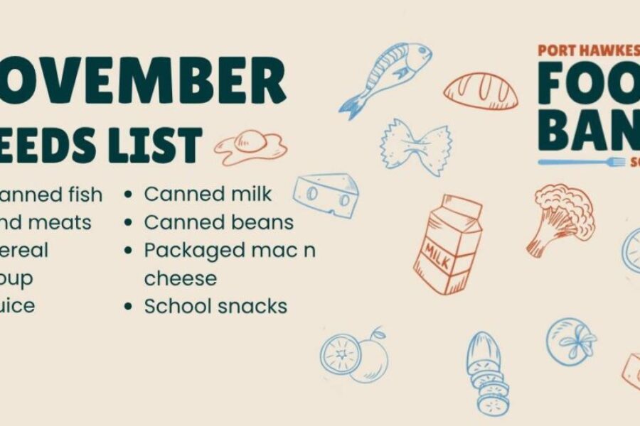 Port Hawkesbury Food Bank November wishlist