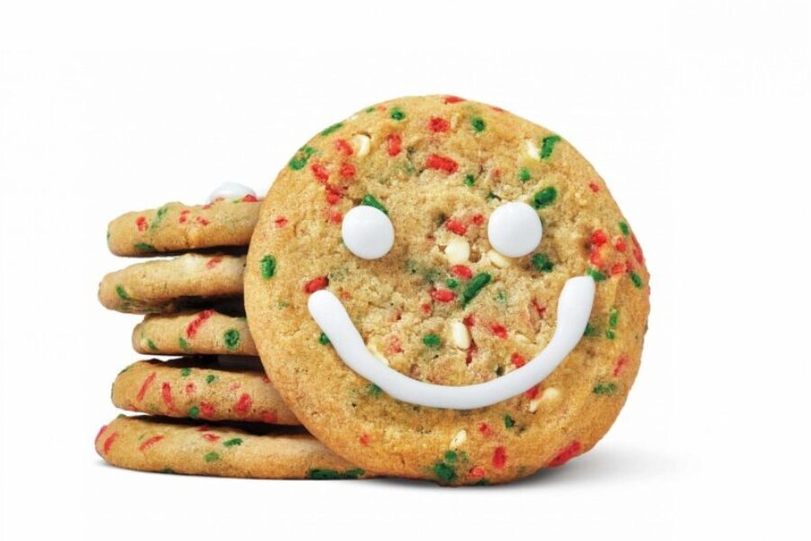 Smiling cookies for the holidays