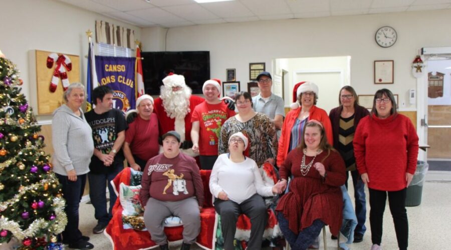 Pancake Breakfast with Santa at the Canso Lions Club